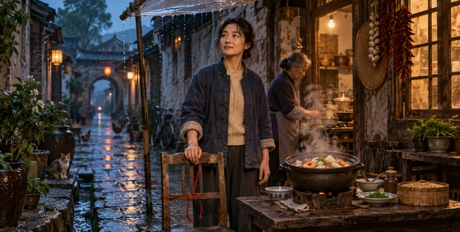 雨棚下的第六把椅子:第六把椅子里,藏着一笔不肯说的账